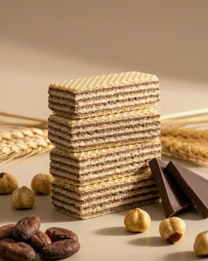 Fındık Aromalı Gofret