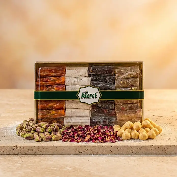 Özel Kutuda Antep Fıstıklı Fitil 500Gr
