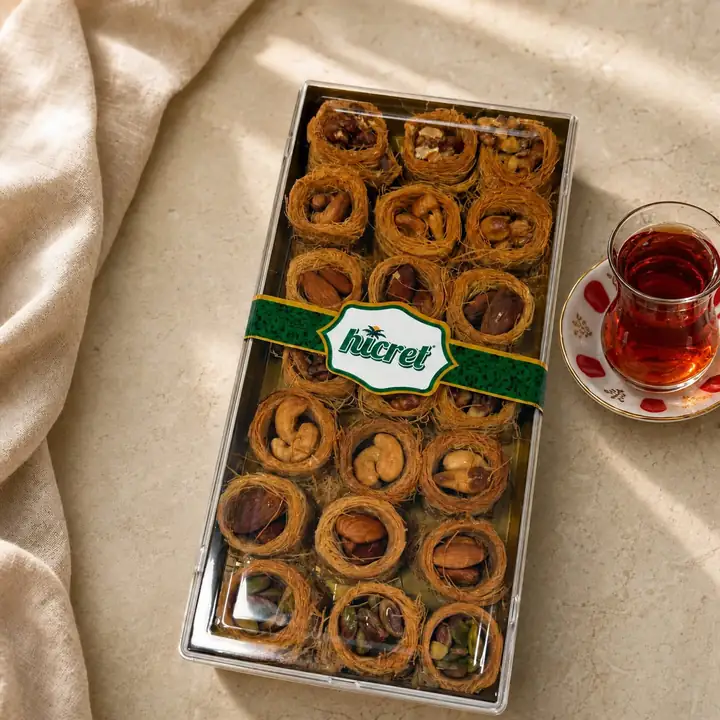 Özel Kutuda Karışık Kuruyemişli Bülbül Yuvası 450 gr