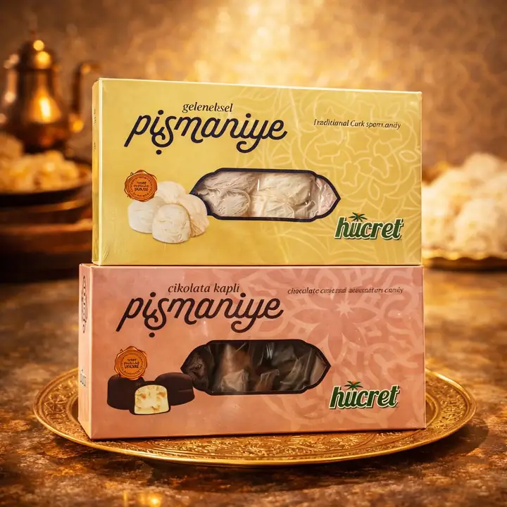 Çikolata Kaplı Pişmaniye ve Geleneksel Pişmaniye