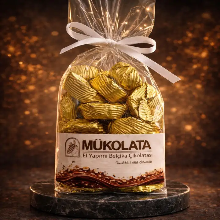Mükolata El Yapımı Fındıklı Çikolata Mini 500 Gr