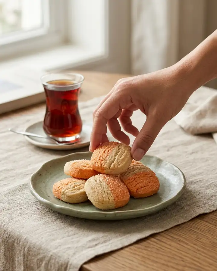 Portakallı Kurabiye