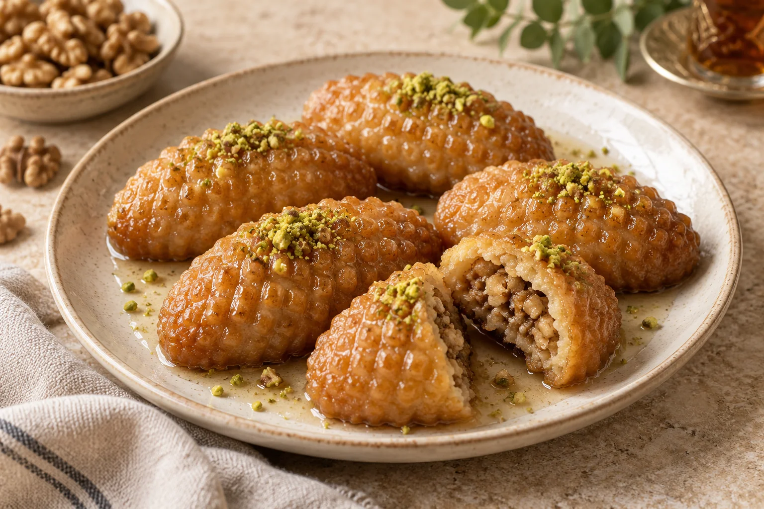 Kalburabastı Tarifi: Cevizli ve Kıyır Kıyır Nasıl Yapılır?