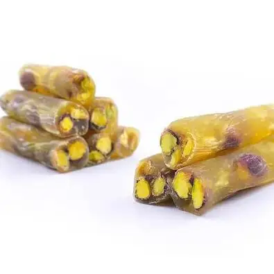 Limonlu Antep Fıstıklı Fitil Lokum
