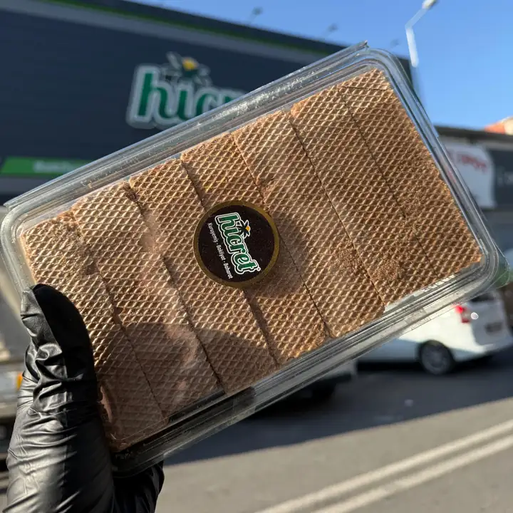 El Yapımı Kakaolu Gofret 400Gr